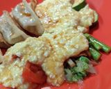 豆腐とチーズの掛けフォンデュ作り方5写真
