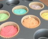 虹色！レインボーケーキポップ作り方7写真