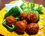 赤いつくね串 梅酢トマトダレ作り方10写真