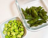 今朝の4w1hサンド「枝豆とシラス」作り方1写真