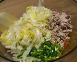 豚バラと白菜の韓国風辛みそサラダ作り方4写真