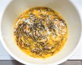 我が家の丼☆モズクとツナ缶の玉子丼作り方3写真
