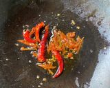 唐辛子の旨味と辛味で麻婆豆腐作り方2写真