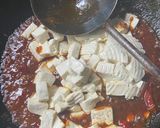 唐辛子の旨味と辛味で麻婆豆腐作り方4写真