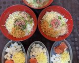 もち明太チーズもんじゃ作り方4写真