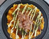 小麦粉を使わない！お好み焼き風キャベツ作り方4写真