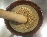 クルミと胡麻薫る、豆腐と蒟蒻の赤味噌田楽作り方2写真