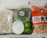 涼感タップリ　すだちおろしうどん作り方1写真