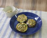 にんにく味噌のなす田楽作り方9写真