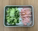 【大崎市】ハムともやしときゅうりの和え物作り方4写真