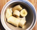 離乳食中期〜バナナ2種類の食感〜作り方2写真