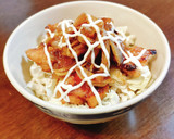 揚げずに唐揚げ丼☆甘辛カレー味作り方6写真