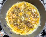 我が家の丼☆モズクとツナ缶の玉子丼作り方5写真