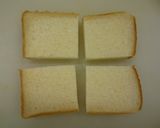 きな粉豆乳トースト【学校給食】作り方1写真