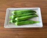 オクラの冷やし中華ダレ作り方1写真