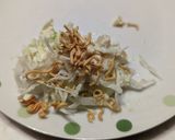 キャベツと豆腐のパリパリサラダ作り方3写真