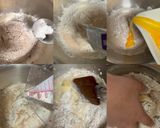 簡単!全粒粉チョコマーブルパン♪作り方1写真
