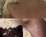 簡単!全粒粉チョコマーブルパン♪作り方5写真