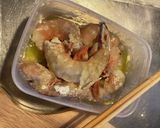 我が家の丼#ガーリックシュリンプ丼作り方2写真