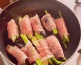 ナスアスパラチーズ肉巻き作り方4写真