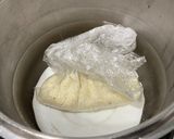 防災食 お湯ポチャ「米不要の塩むすび」作り方3写真