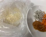 防災食お湯ポチャ「米なし簡単炊き込みご飯作り方2写真