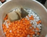 けの汁 お腹に優しい 具沢山 津軽料理作り方3写真