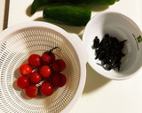 わかめときゅうりとミニトマトの酢の物作り方1写真
