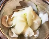 冬瓜と桃のサラダ仕立て作り方1写真