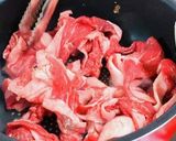 【ガッツリ肉料理】牛しぐれどんぶり作り方3写真
