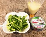 めっちゃ簡単な小松菜の茎の炒め物作り方1写真