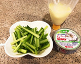めっちゃ簡単な小松菜の茎の炒め物作り方1写真