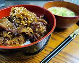 【ガッツリ肉料理】牛しぐれどんぶり作り方15写真