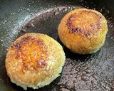 バターしょうゆ焼きおにぎり作り方5写真