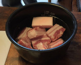炊飯器とめんつゆで作る豚の角煮作り方1写真