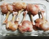 ガッツリ肉料理　こん棒型「マンガ肉」作り方1写真