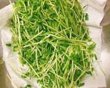 青臭さ感じない！豆苗の塩麹胡麻和え作り方4写真