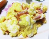 ベーコンのふわふわスクランブルエッグ作り方8写真