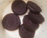 材料3つ●チョコムース×果物キウイ入り●作り方1写真
