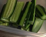 ふりふりシェイクdeきゅうりのポリポリ作り方1写真