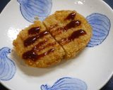 お弁当！コロッケの黄身焼き作り方1写真
