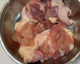 アジョワン香るレッドペッパーチキンソテー作り方1写真