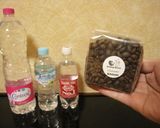 水出しコーヒー ‐豆と粉の飲み比べ‐作り方1写真