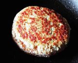 ガッツリ肉料理★和風ガーリックハンバーグ作り方3写真