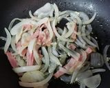 カルボナーラうどん作り方4写真