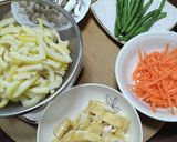 水煮たけのこの煮物(高知産細切り)作り方1写真