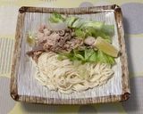 素麺の豚バラレタス塩ダレ炒めのっけ作り方7写真