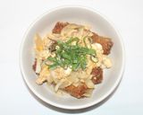 我が家の丼☆ちくわの肉巻きカツ丼作り方10写真