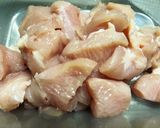 簡単　放置　青パパイヤ鶏胸肉切干大根蒸し作り方4写真