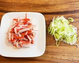 うちのカニカマ天津飯作り方1写真